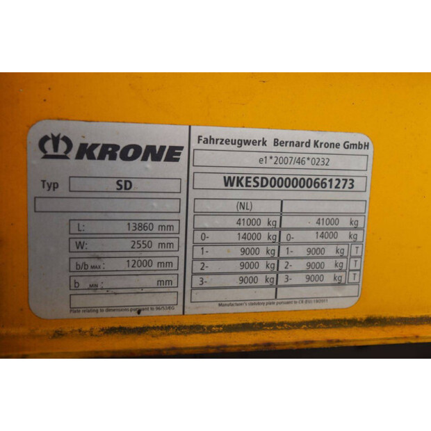 2015 Krone SD-45180669