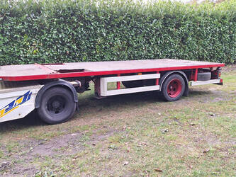 Image for FLATBED TRAILERS 2001 HOEKSTRA BE OPL 6T-L