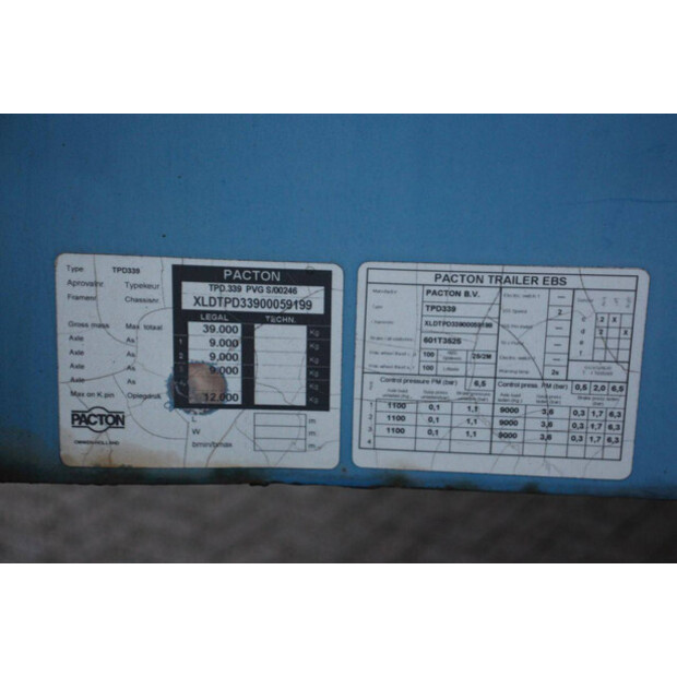 2008 Pacton TPD339-45181789