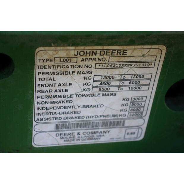 2014 JOHN DEERE 6210R-45187394