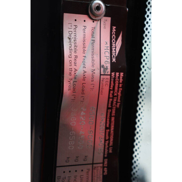 2005 MC Cormick MC120P6-45188122