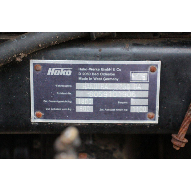 Hako Hakotrac 2250 DA-45190816