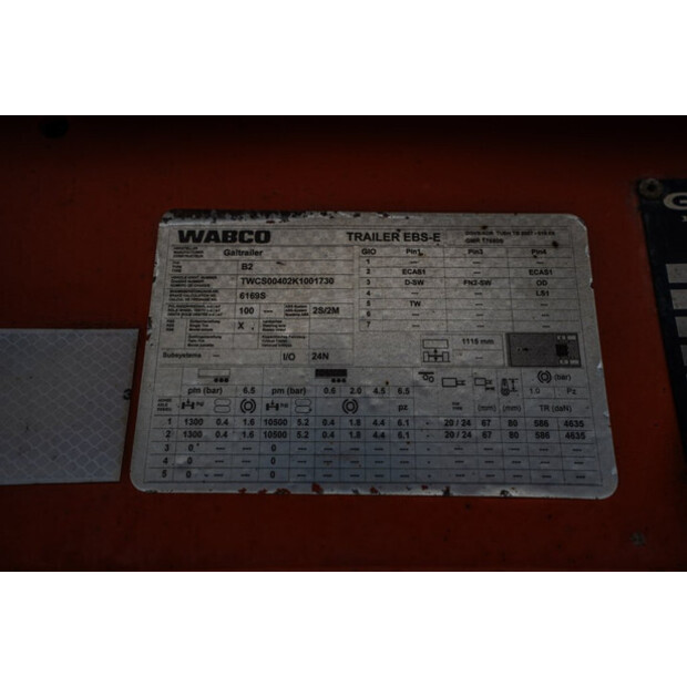 2020 GALTRAILER B2PS-10CNN-45191310