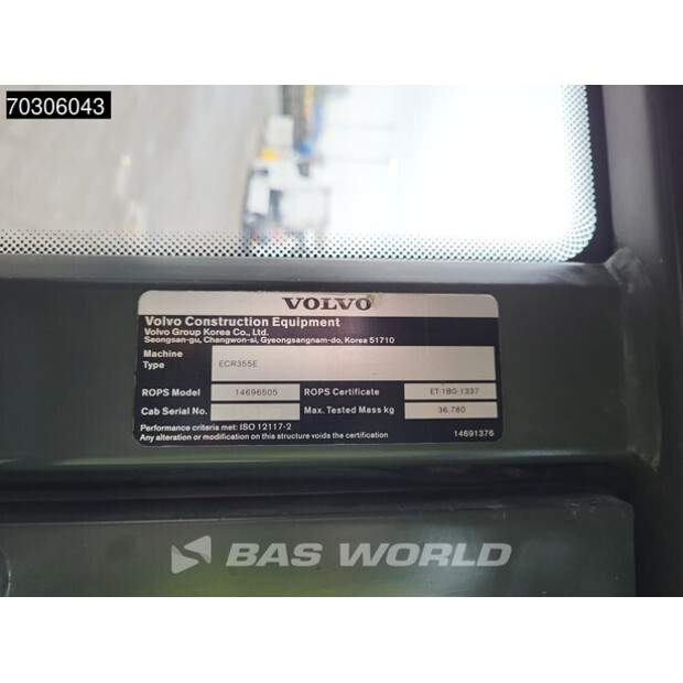 2018 Volvo ECR355ENL-45191730