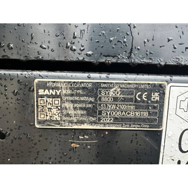 2022 SANY SY80U-45192676