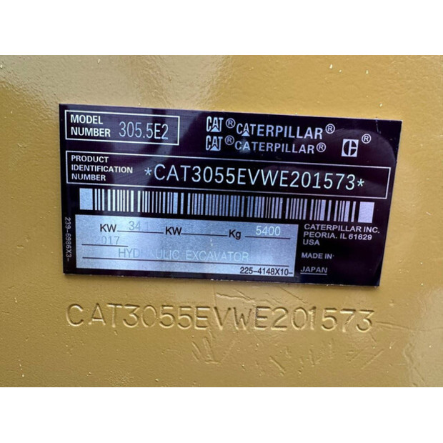 2017 كاتربيلر 305.5E2-45192980