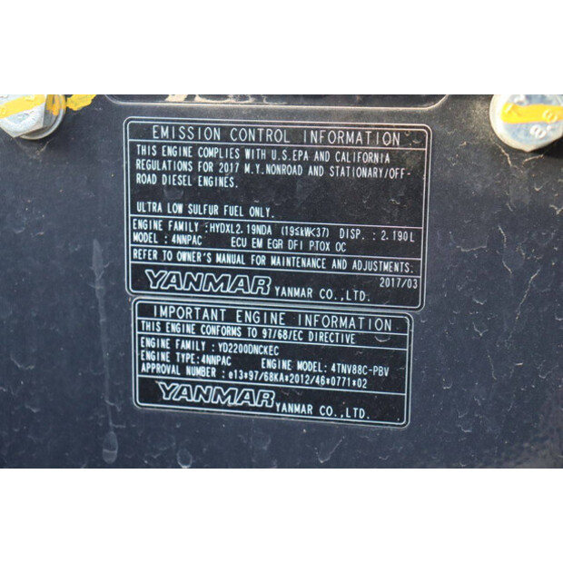 2018 YANMAR VIO50-6B-45194088