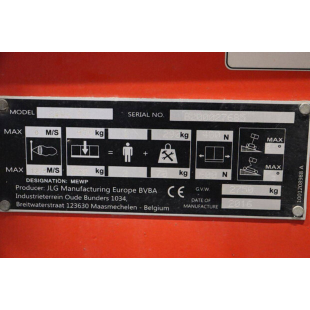 2016 JLG 2646 ES-45195538