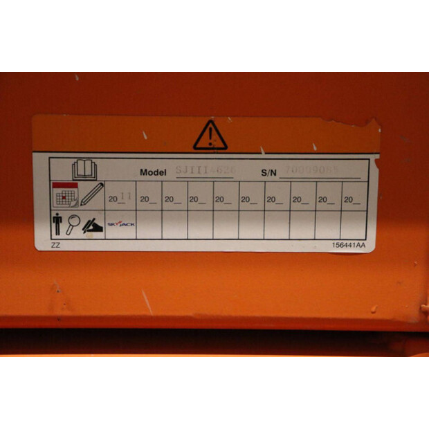 2011 SkyJack SJIII-4626-45195635