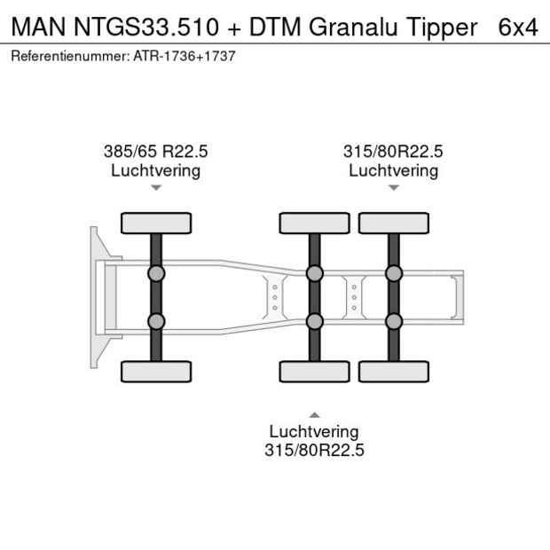 2022 MAN NTGS33.510-45211392