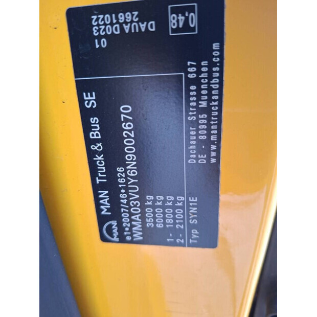 2021 MAN TGE 3.140-45211445