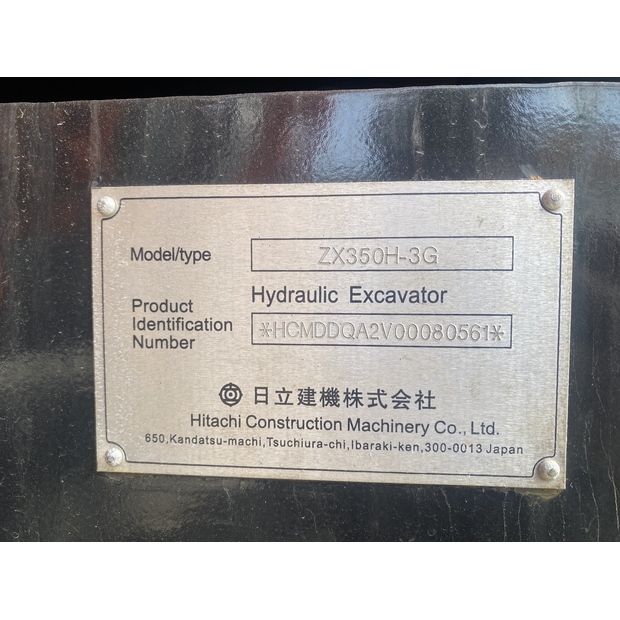 2023 Hitachi ZX350-3G-45212129