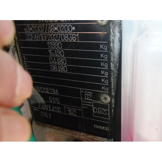 2020 Iveco EuroCargo 120E21-45212455