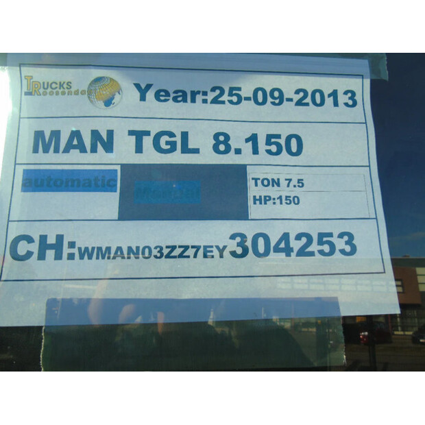 2013 MAN TGL 8.150-45212567