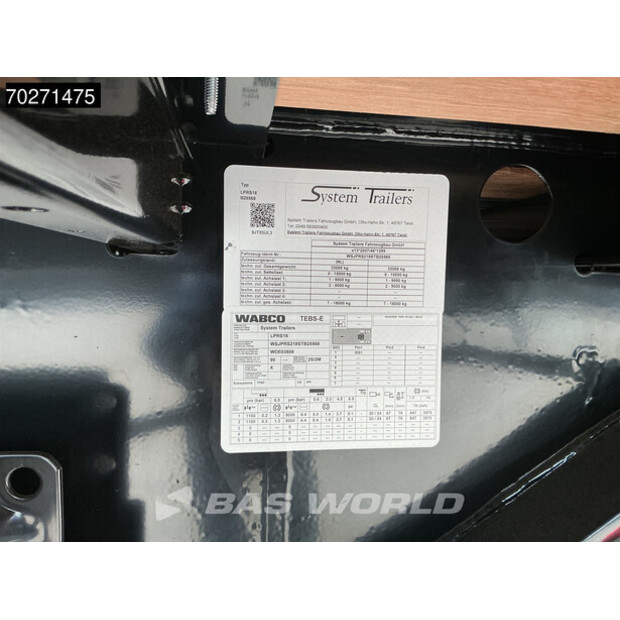 2026 SYSTEM TRAILERS LPRS18-45226945