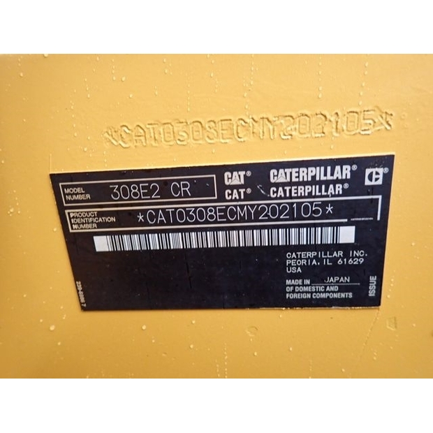 2016 كاتربيلر 308E2CR-45241915