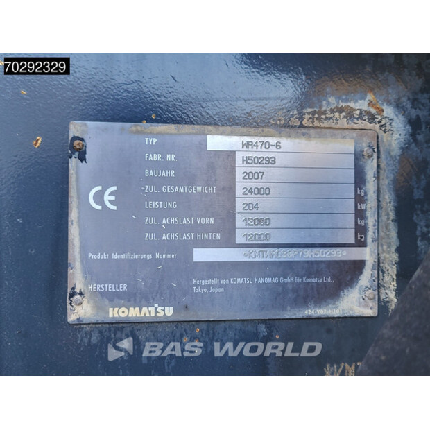 2007 كوماتسو WA470-6-45263857