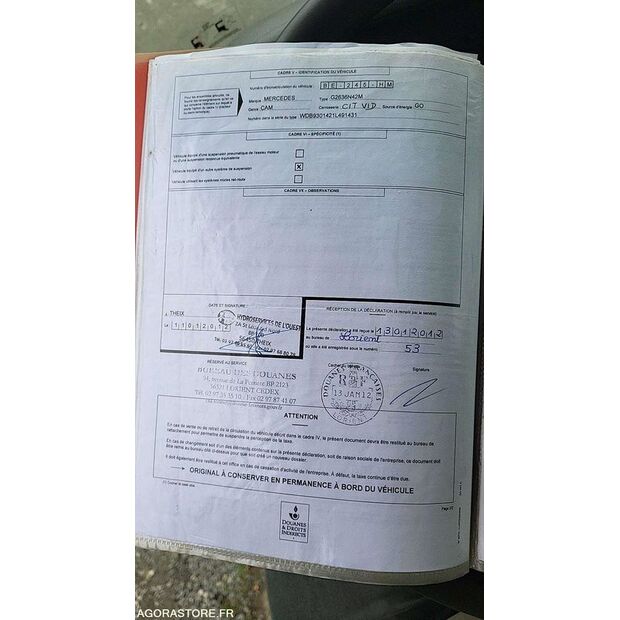 2010 Mercedes-Benz 2636-45280502