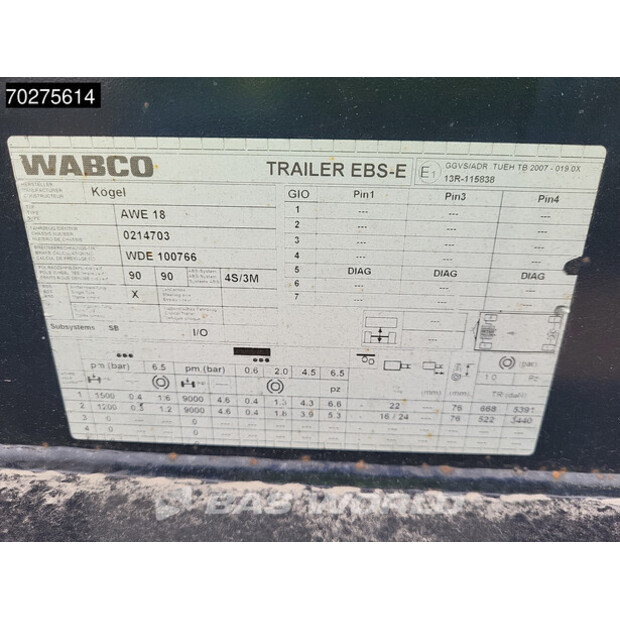 2017 Kögel AW18T-45281543