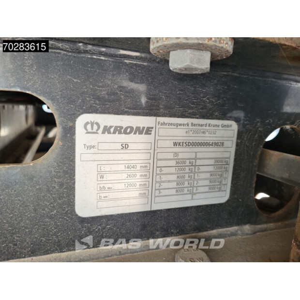 2015 Krone Carrier Vector 1950 MT-45281654