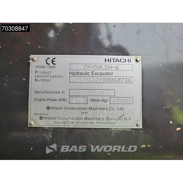 2018 Hitachi ZX490 LCH -6-45281971