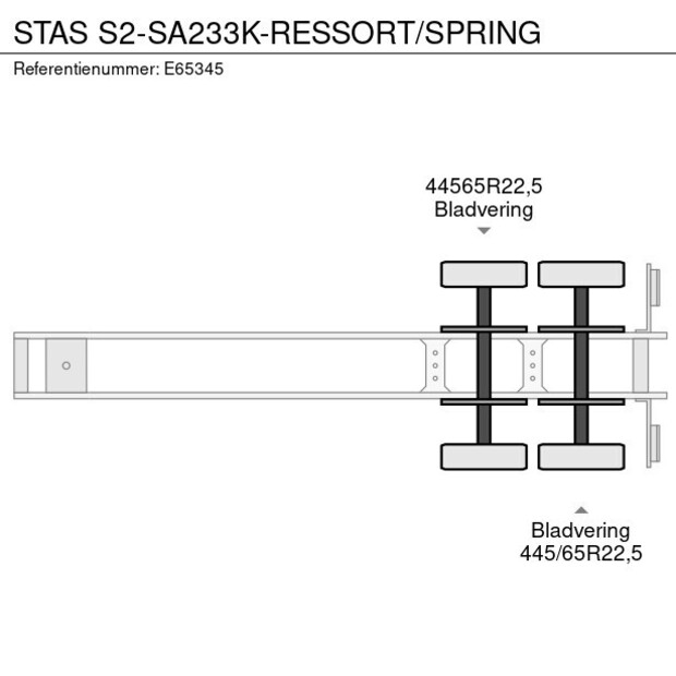 2005 Stas S2-SA233K-RESSORT/SPRING-45283543