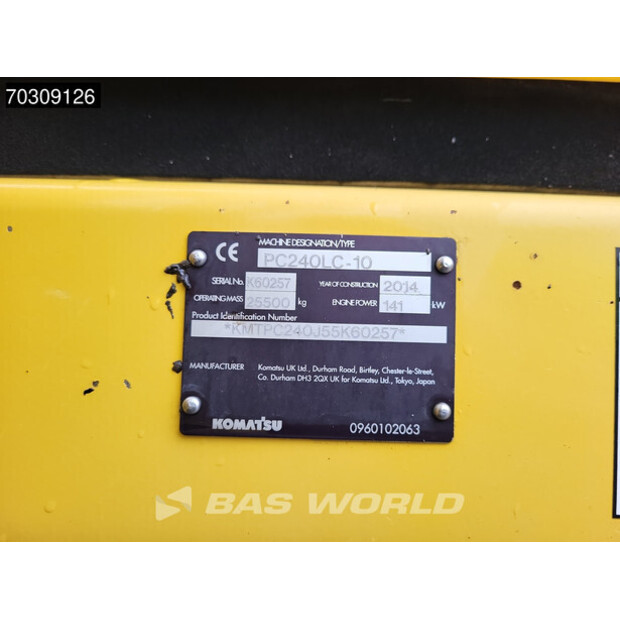 2014 كوماتسو PC240LC-10-45285024