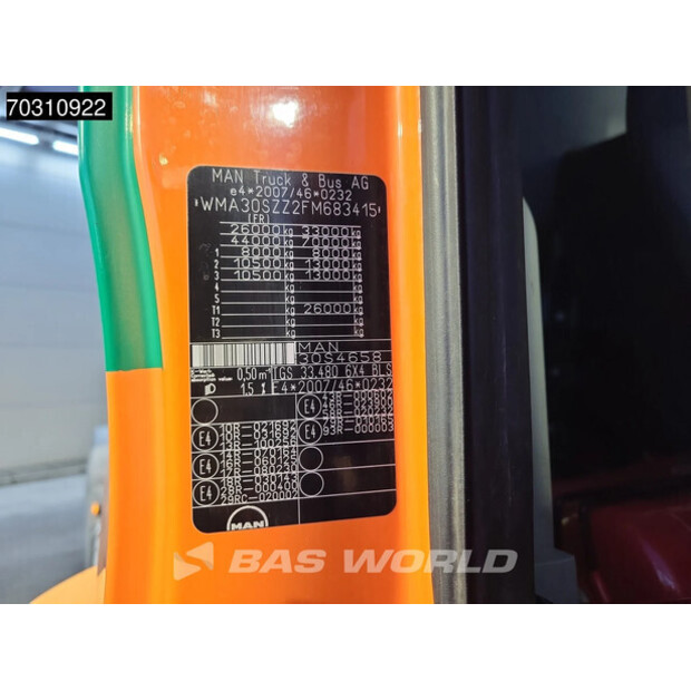 2015 MAN TGS 33.480-45285174