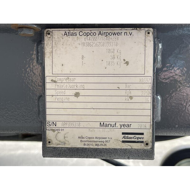 2016 Atlas-Copco XAS 97 DD - N-45285778