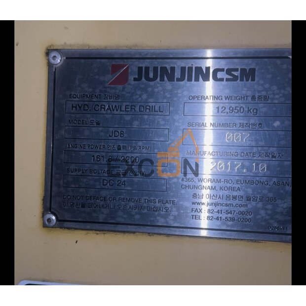 2017 Junjin JD1000-45286681