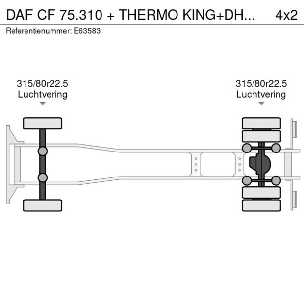 2013 DAF CF 75.310-45287606