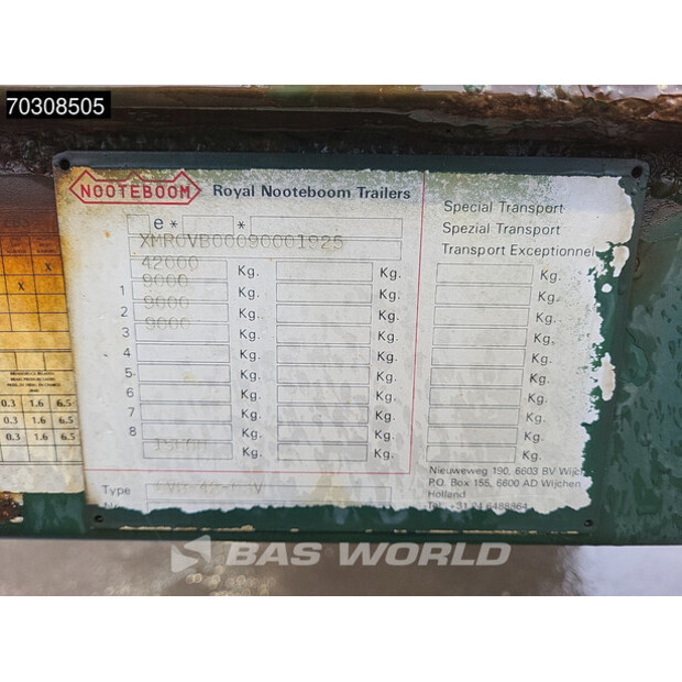 2009 Nooteboom 0VB-42-03V-45304999