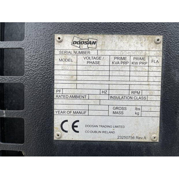 2012 Doosan G40-45306658