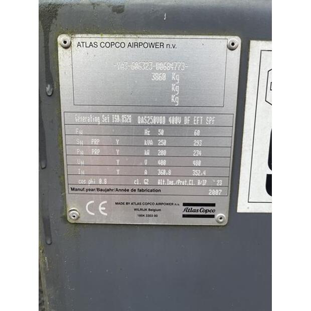2007 Atlas-Copco QAS250-45307737