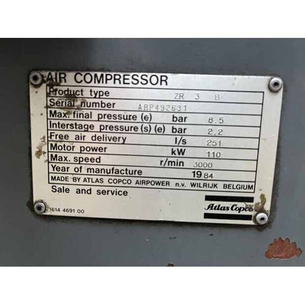 1984 Atlas-Copco ZR 3 B-45309662