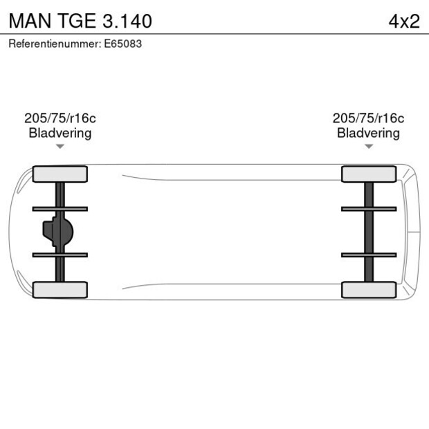 2020 MAN TGE 3.140-45310288