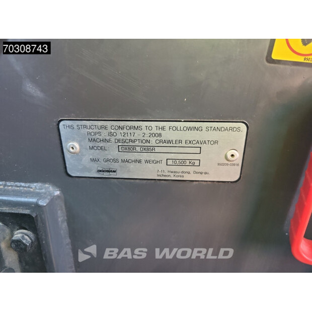 2021 دووسان DX85R-3-45310977