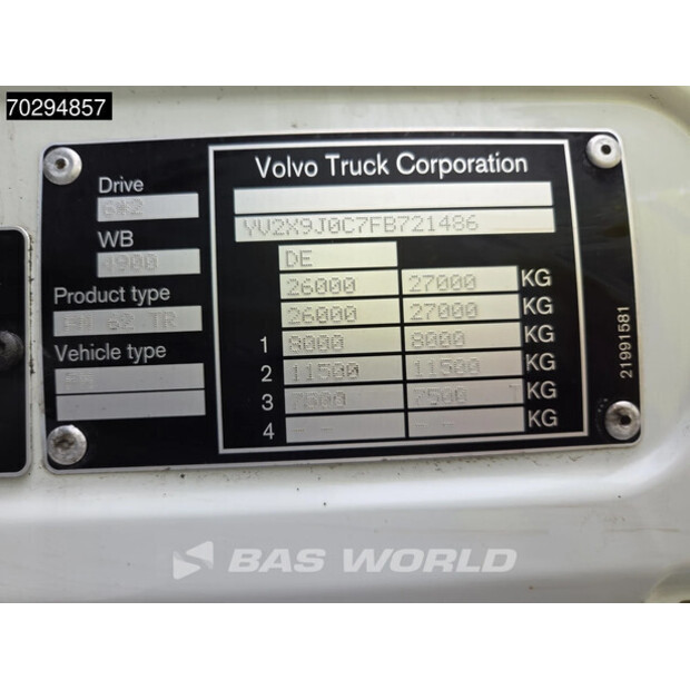2015 Volvo FM 330-45325875