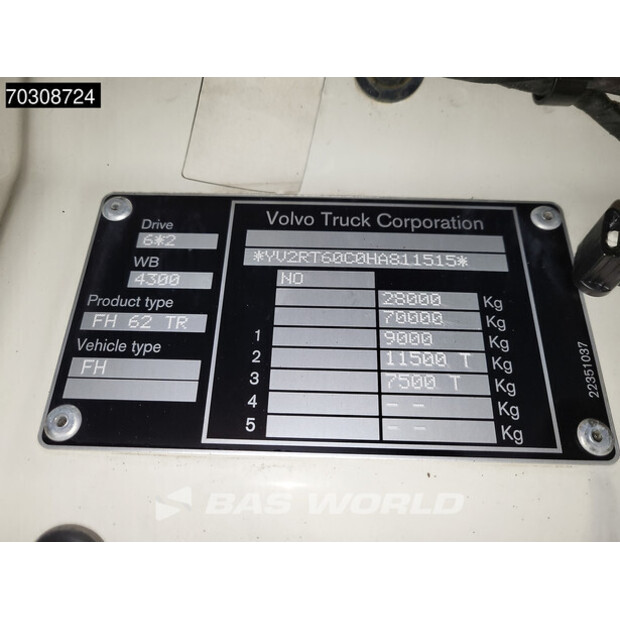 2017 Volvo FH 540-45326108