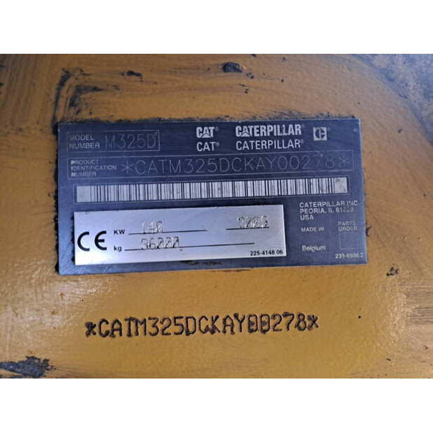 2009 Caterpillar M325D MH-45326554