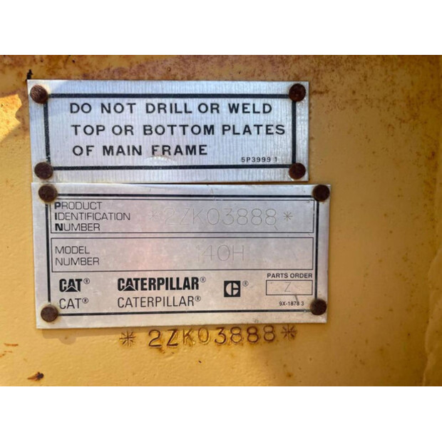 1998 Caterpillar 140H-45329701