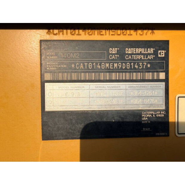 2013 Caterpillar 140M2-45329808