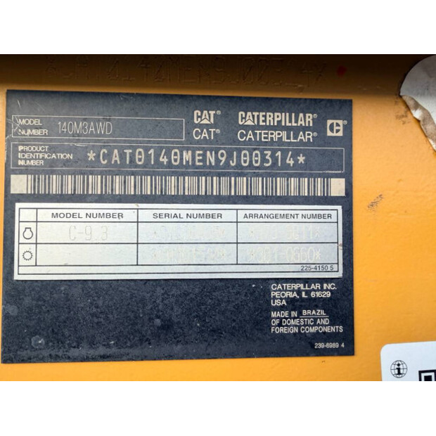 2015 Caterpillar 140M3-45329935