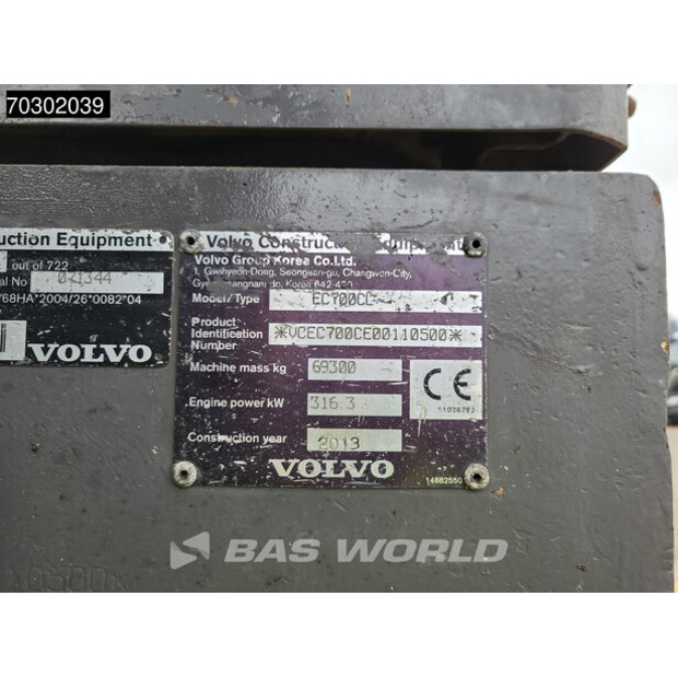 2013 Volvo EC700CL-45331606