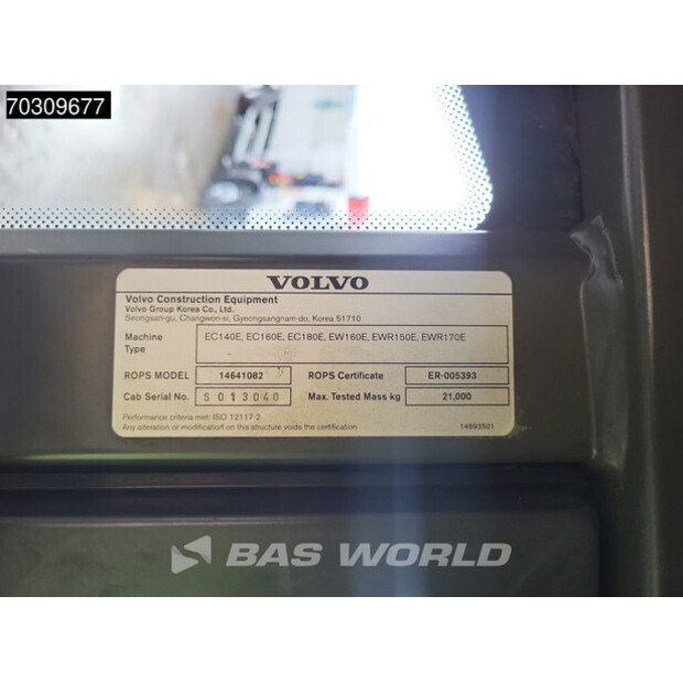 2018 فولفو EC160EL-45331990