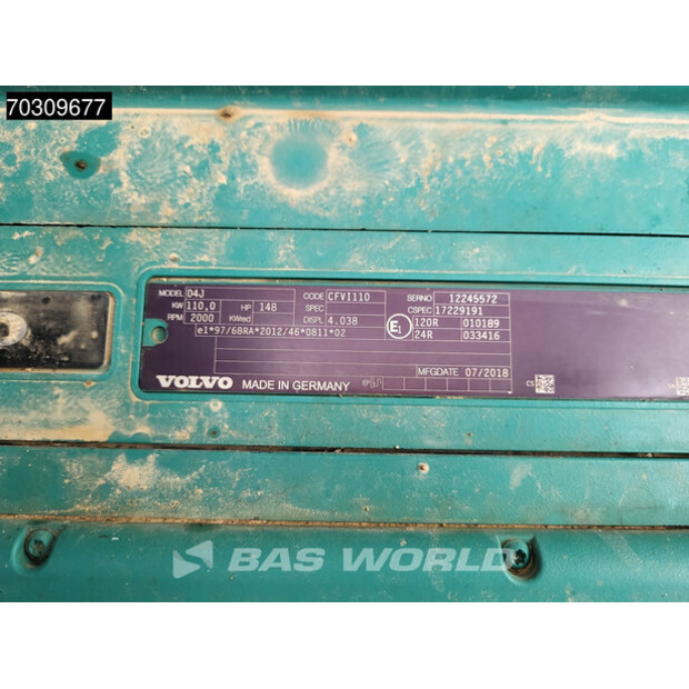 2018 فولفو EC160EL-45331991