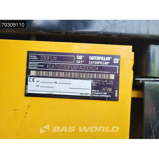 2017 Caterpillar 330FLN-45332072