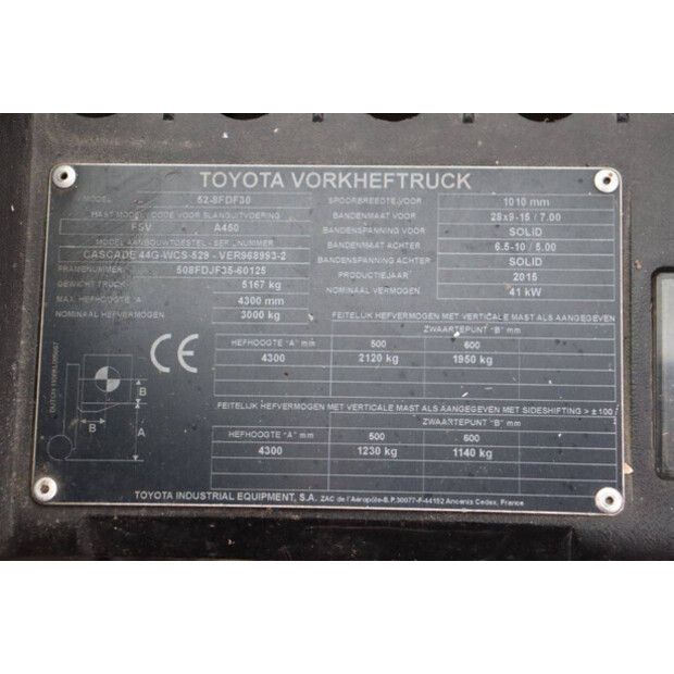 2015 Toyota 52-8FDF30-45332447