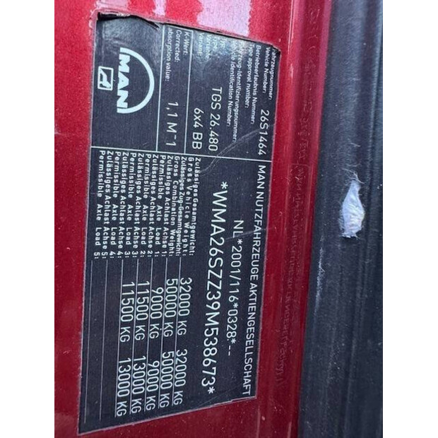2009 MAN TGS 26.480-45333879
