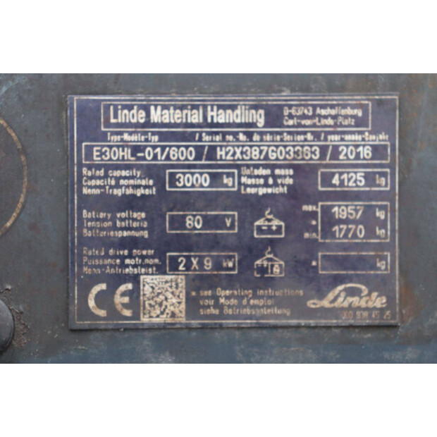 2016 ليندي E30HL-01/600-45334747